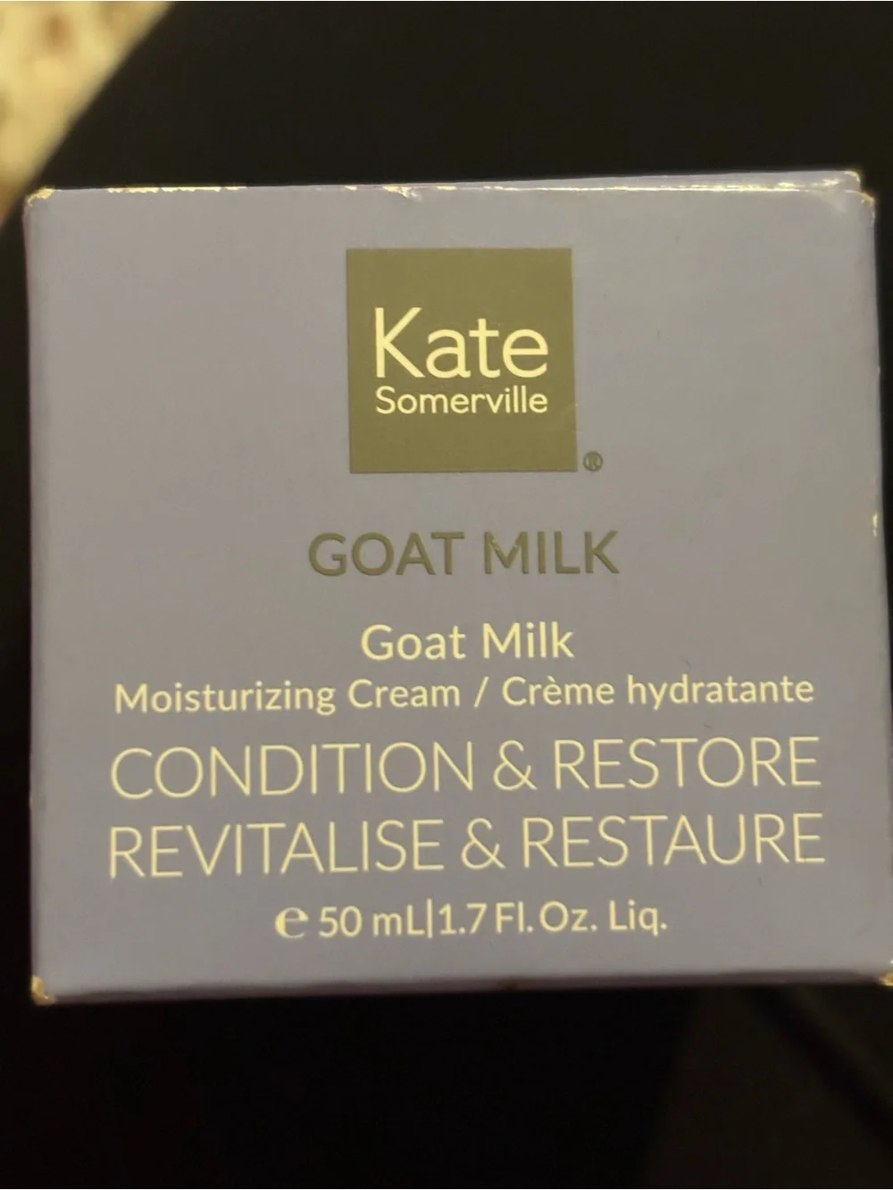 BRAND NEW-Kate Somerville Goat Milk Moisturizing Cream - Lavender Blue